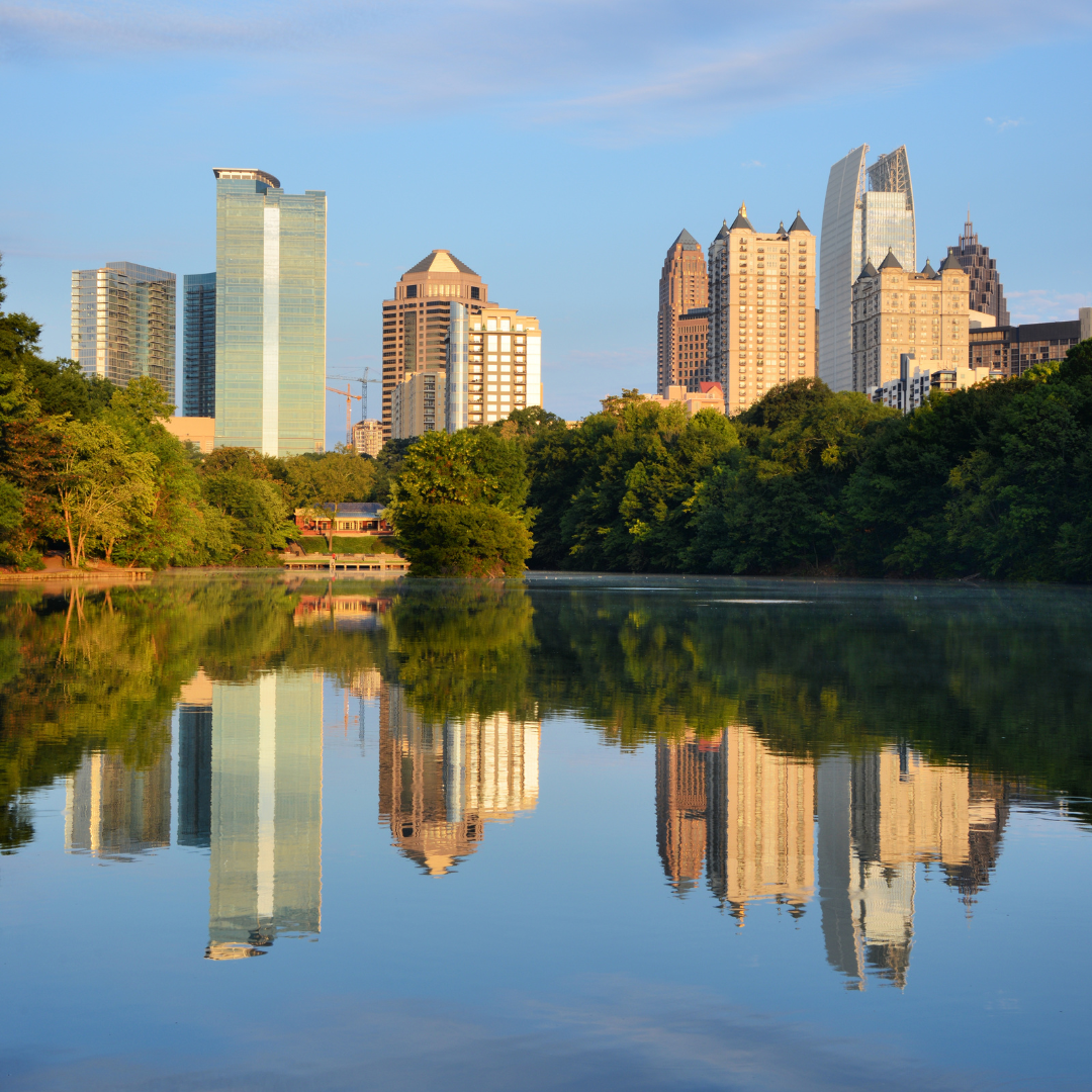 alt="Piedmont Park view in Atlanta"