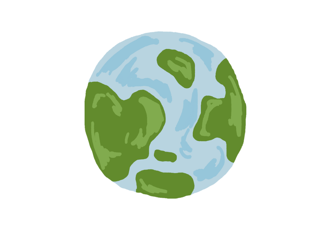<img src="Drawing of earth globe.png" alt=“Sketch drawing of the earth”>